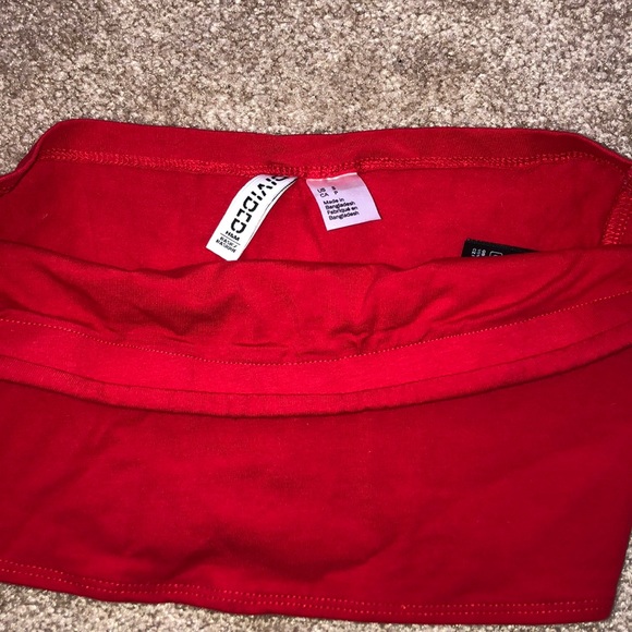 H&M Red Crop Top - Picture 2 of 2